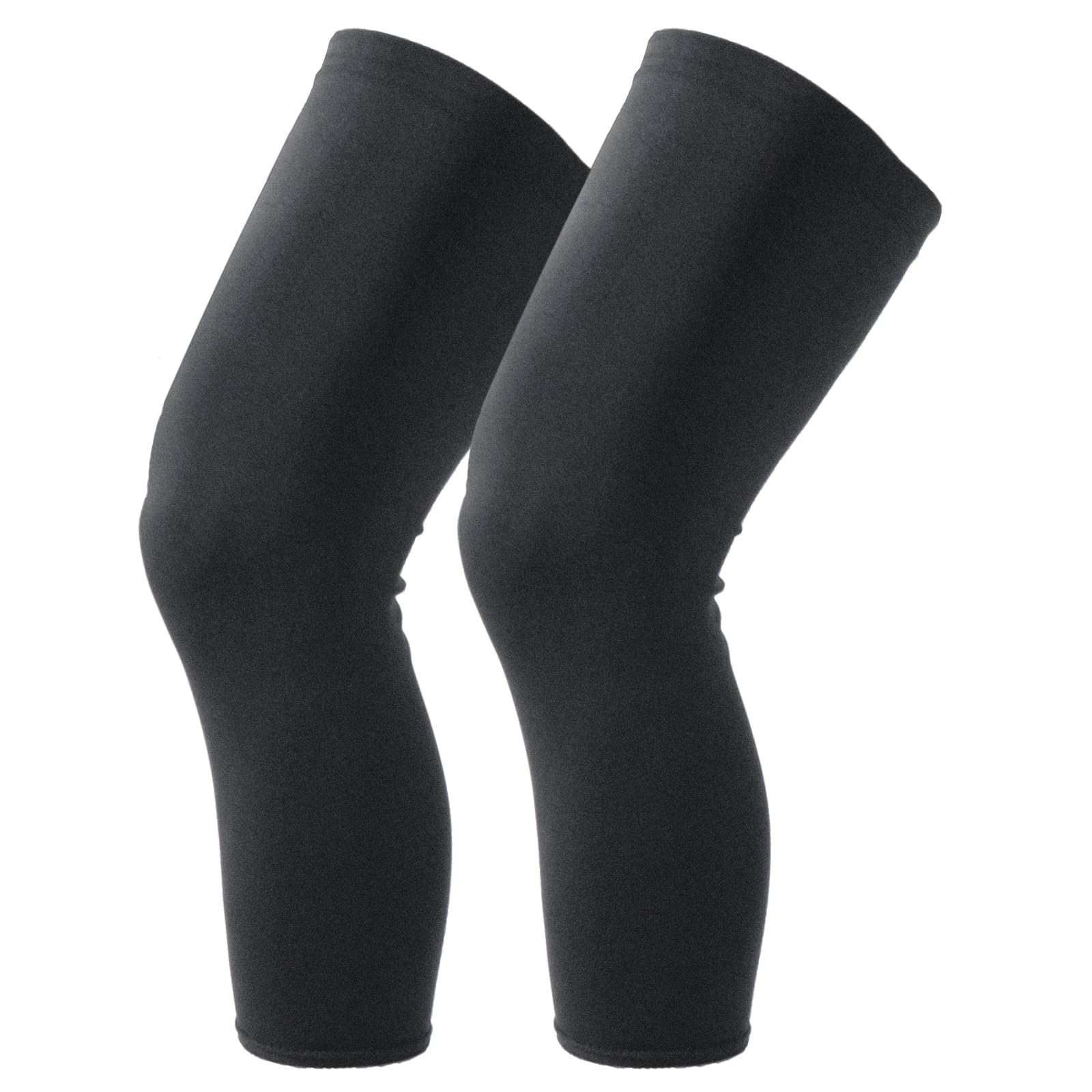 Knee Brace Undersleeve - Knee Undersleeves for Women & Men Leg Undersleeve for Knee Brace, Closed Patella, XL 2 Pieces