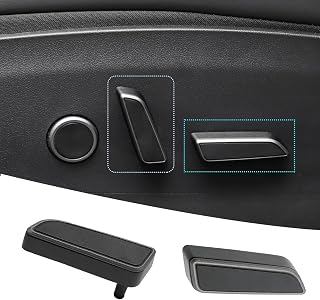 1Pair Seat Adjustment Button Compatible with Tesla Model 3/Y 2021 2022 2023 2024, Seat Adjustment Button Cover Replacement, Replaces Part 1098842-00-D, 1098843-00-E