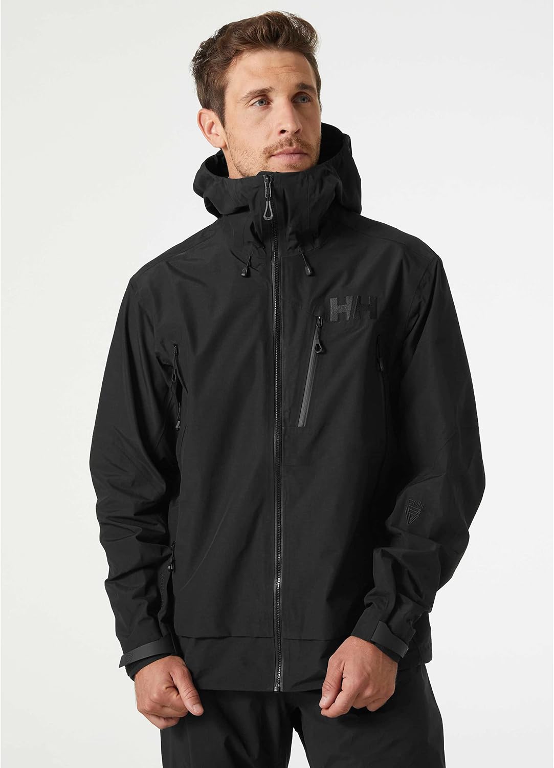 Helly Hansen Odin 9 Worlds 3.0 Shell Jacket - Men's Waterproof, Windproof, Breathable, Helmet Compatible, Recycled Material