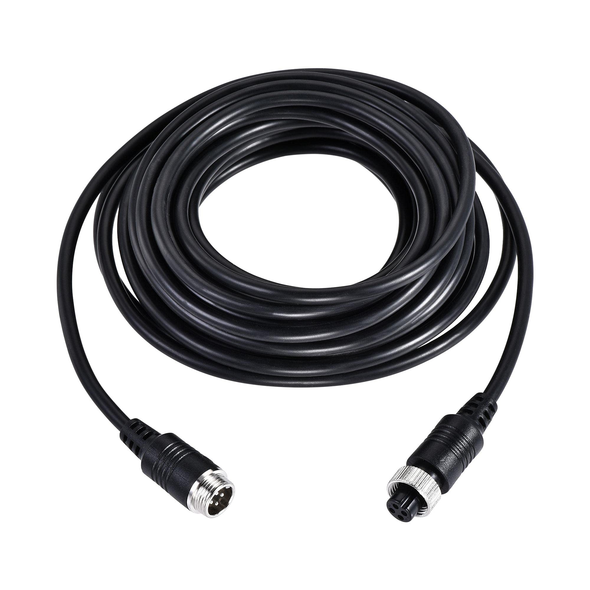 sourcing map Video Aviation Cable 4-Pin 22.97FT 7 Meters Male to Female Extension Cable