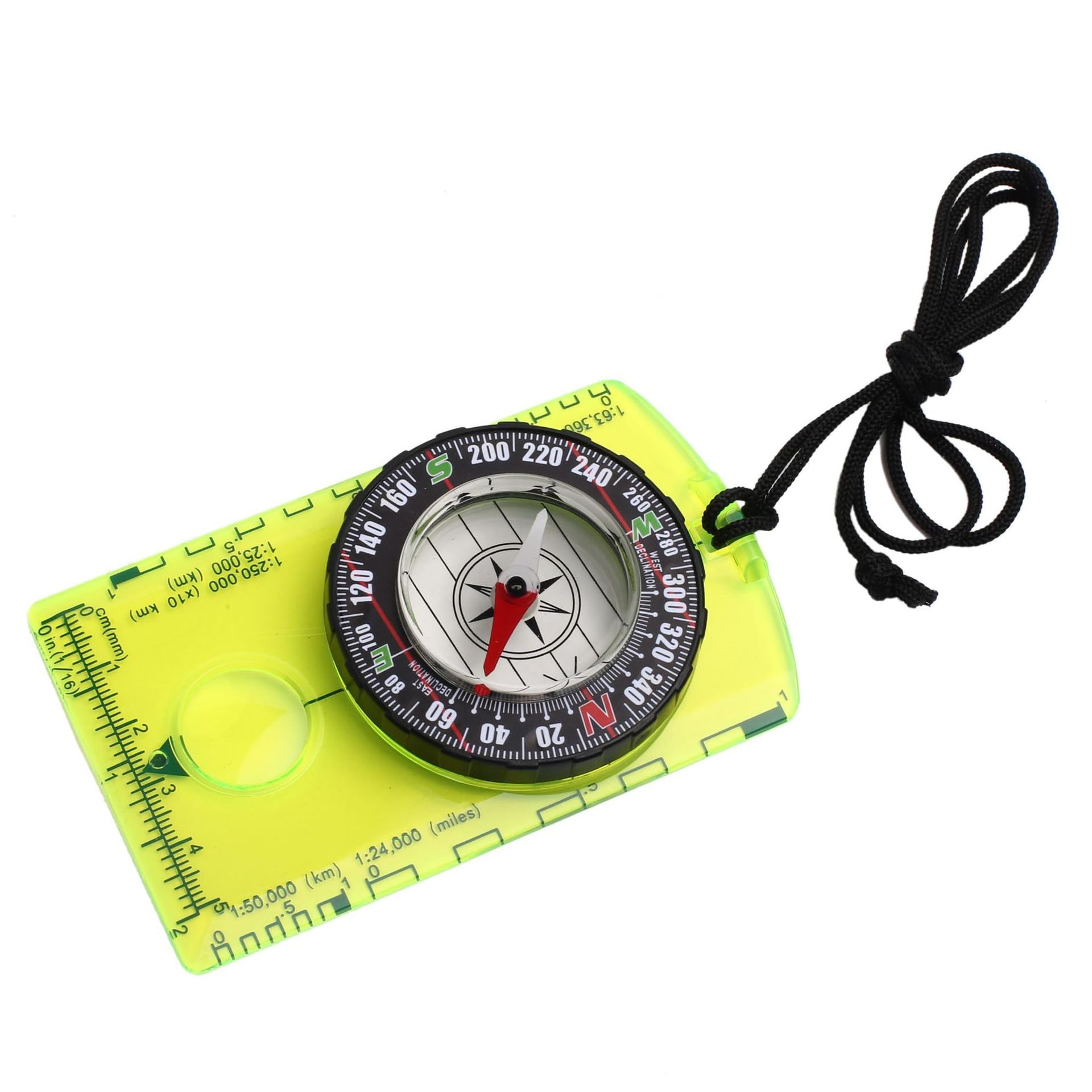 Orienteering Compass Camping Survival Hiking Backpacking Advanced Scout Navigation Compass Best Survival Gifts for Kids Professional Field Compass for Map Reading Hiking Camping Outdoor