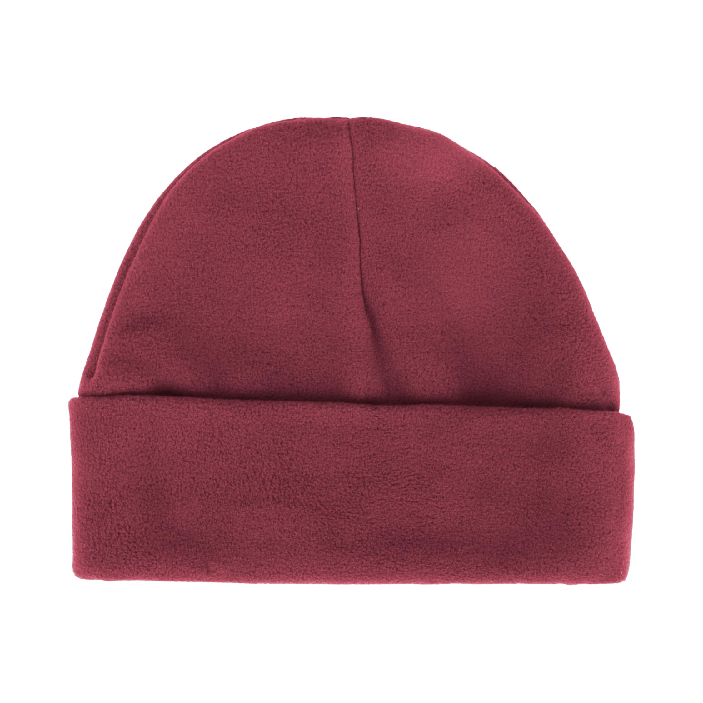 Adventure Togs Unisex Kids Maroon Kids Hat - Micro Fleece Thermal Material, Beanie Hats, Toddler, Girls Or Boys School Wear Standard