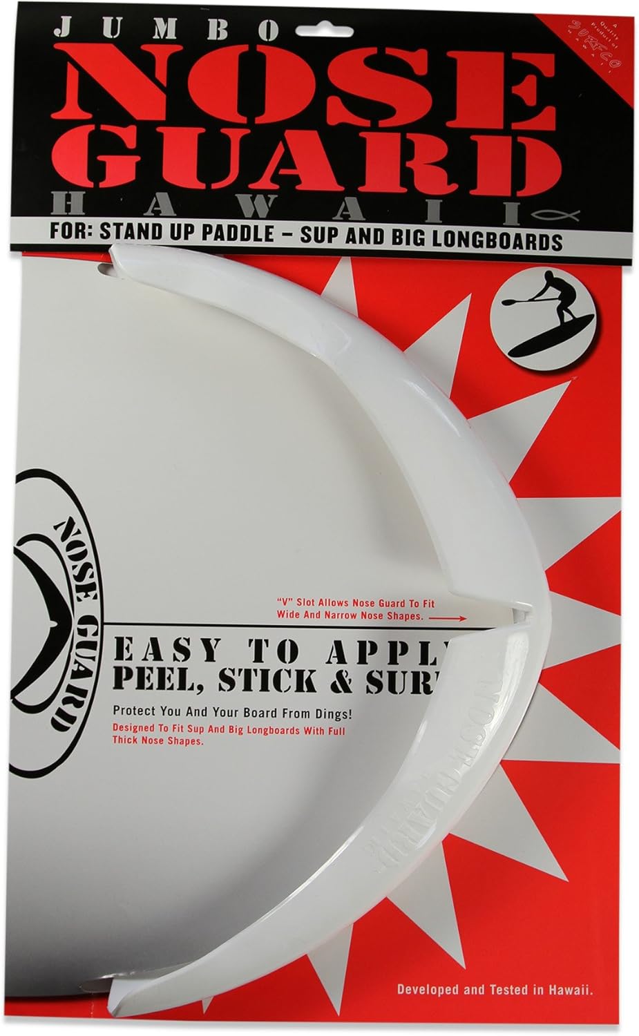 SurfCo - Jumbo Nose Guard for SUP and Big Longboards (Assorted Colors)