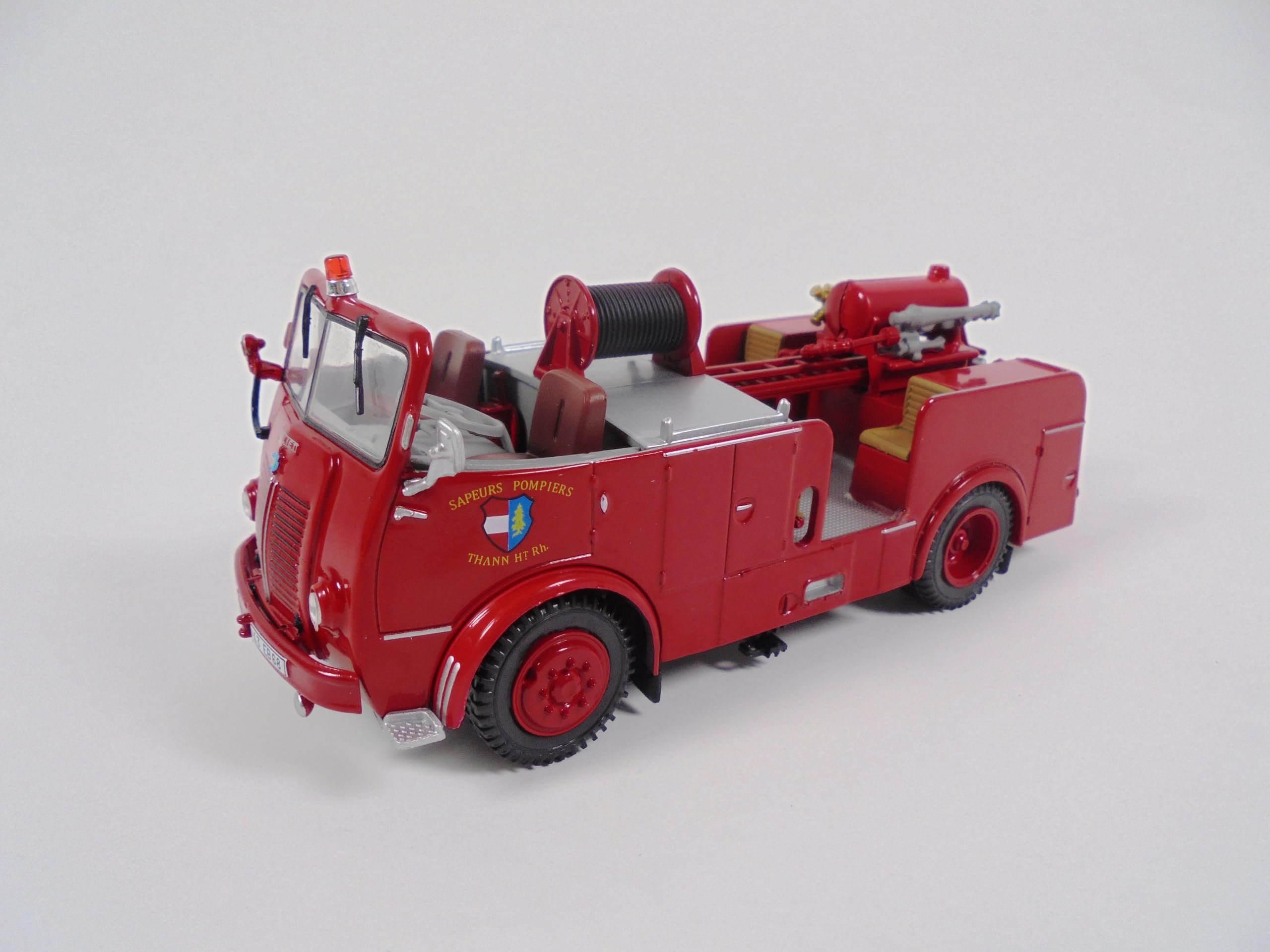 OPO 10 - Fire Truck 1/43 Berliet GLA PS First Aid - Light Firefighter Vehicle Hachette CPL18