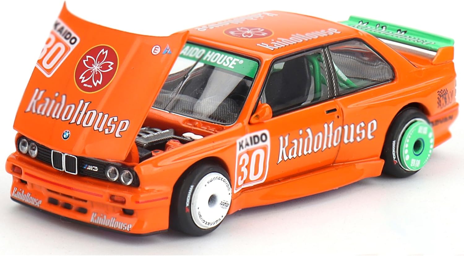 MINI GT M3 KaidoHaus V1#30 Orange (Designed by Jun Imai) Kaido House Special 1/64 Diecast Model Car KHMG177