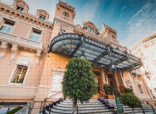 Puzzles for Adults 500 Pieces The Monte Carlo Casino Jigsaw Puzzles for Adults 500 Piece, Adult Children Intellective Educational Toy DIY Home Decoration