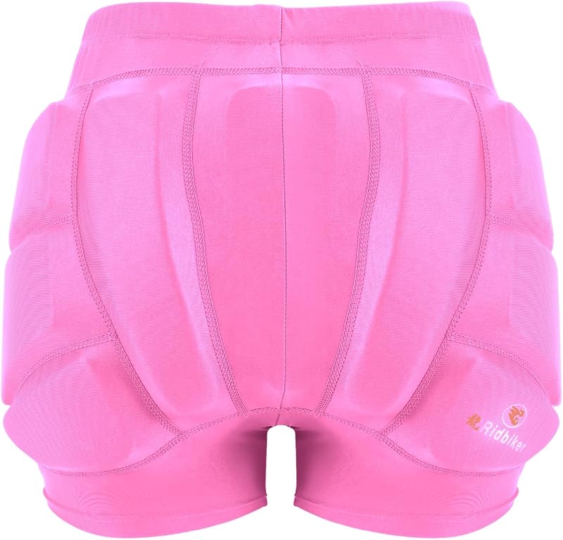 Kids Hip Butt Protection Pads Shorts, Youth Child 3D Tailbone Protective Padded Short Pants for Hockey Roller Skating Skateboarding Scooter Skiing Skating Snowboard