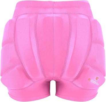 Kids Hip Butt Protection Pads Shorts, Youth Child 3D Tailbone Protective Padded Short Pants for Hockey Roller Skating Skateboarding Scooter Skiing Skating Snowboard