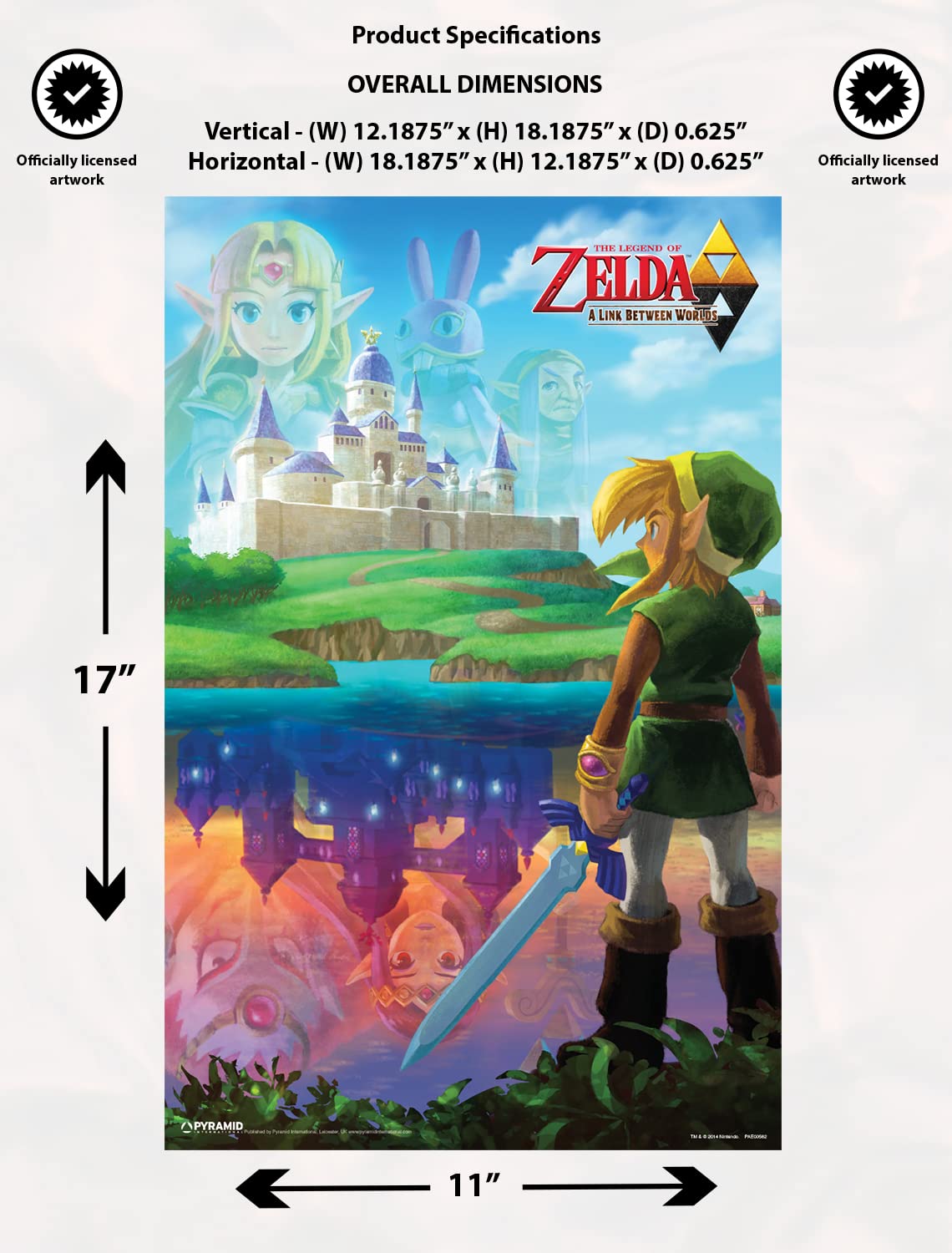 Zelda A Link Between Worlds Box Art