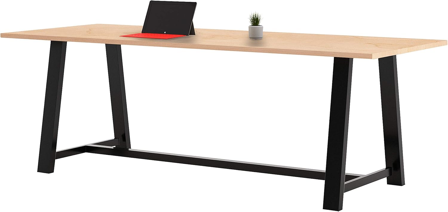 KFI Midtown Conference Table, 72" W x 36" D x 36"H, Designer White : Office Products