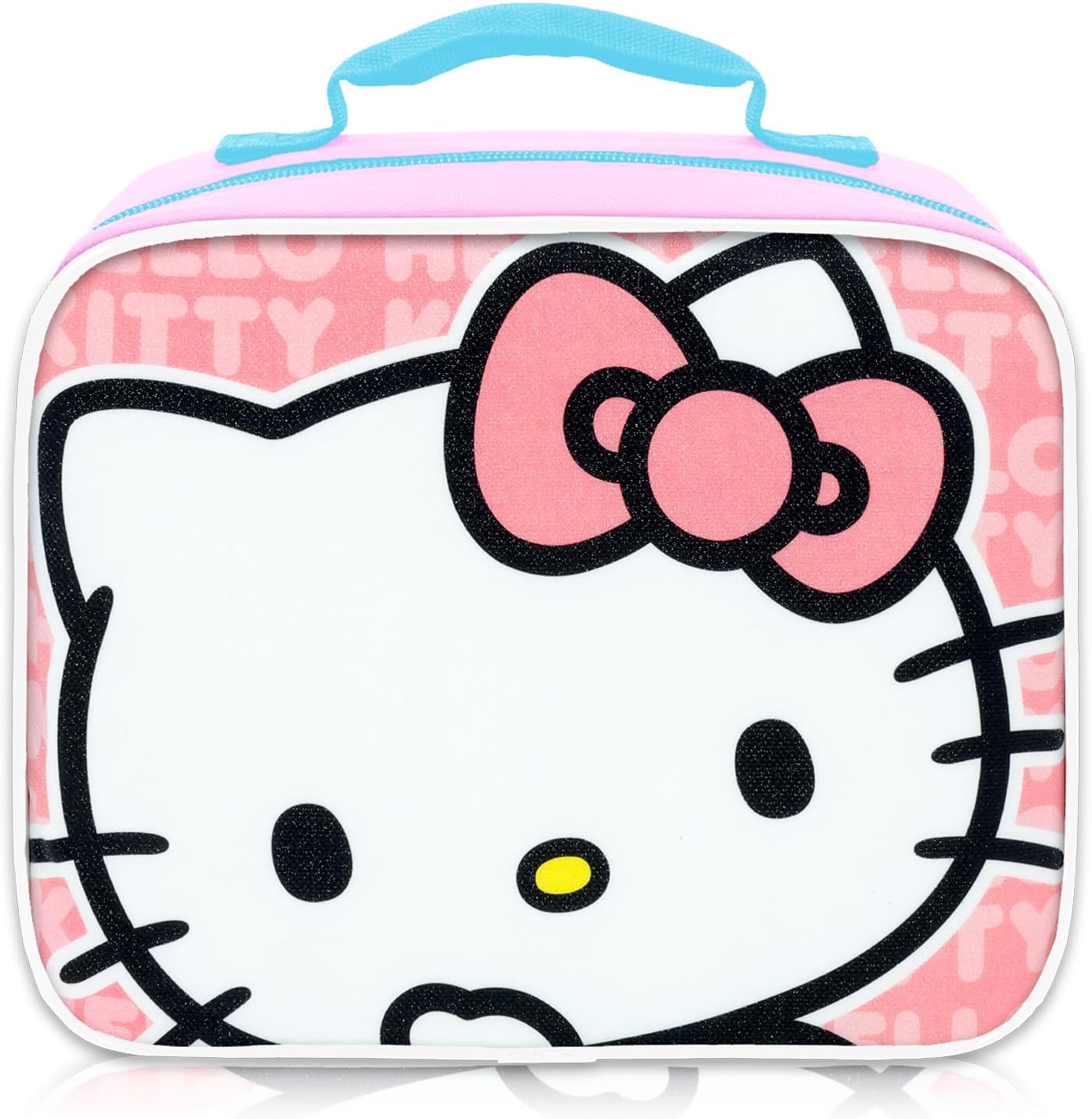 Hello Kitty Backpack with Lunch Box for Girls - Bundle with 16" School Bag, Lunch Bag, Water Bottle, Stickers, More | Hello Kitty Backpack and Lunchbox for Kids School Supplies Set