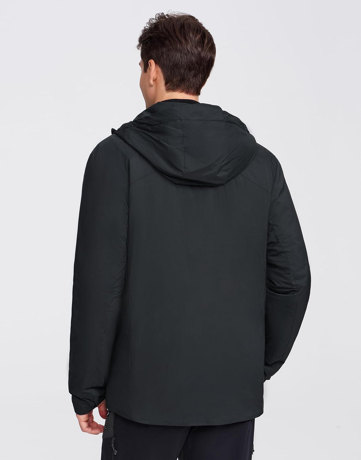 Pioneer Camp Mens Lightweight Puffer Jacket Hooded Winter Jackets Coat Puffy Water Repellent Thermal Snow Ski Climbing Travel - Image 4