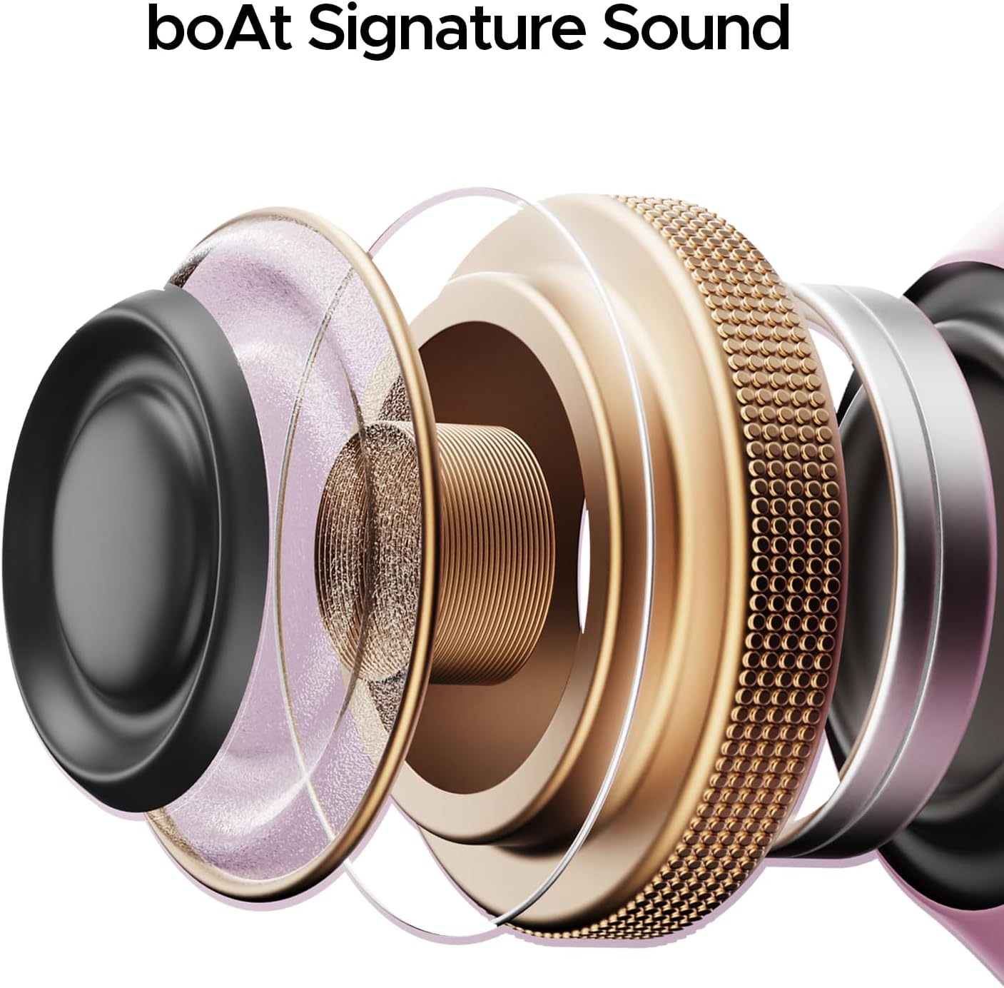 Close-up of the boAt Airdopes 311 Pro charging case showing the Type-C charging port.