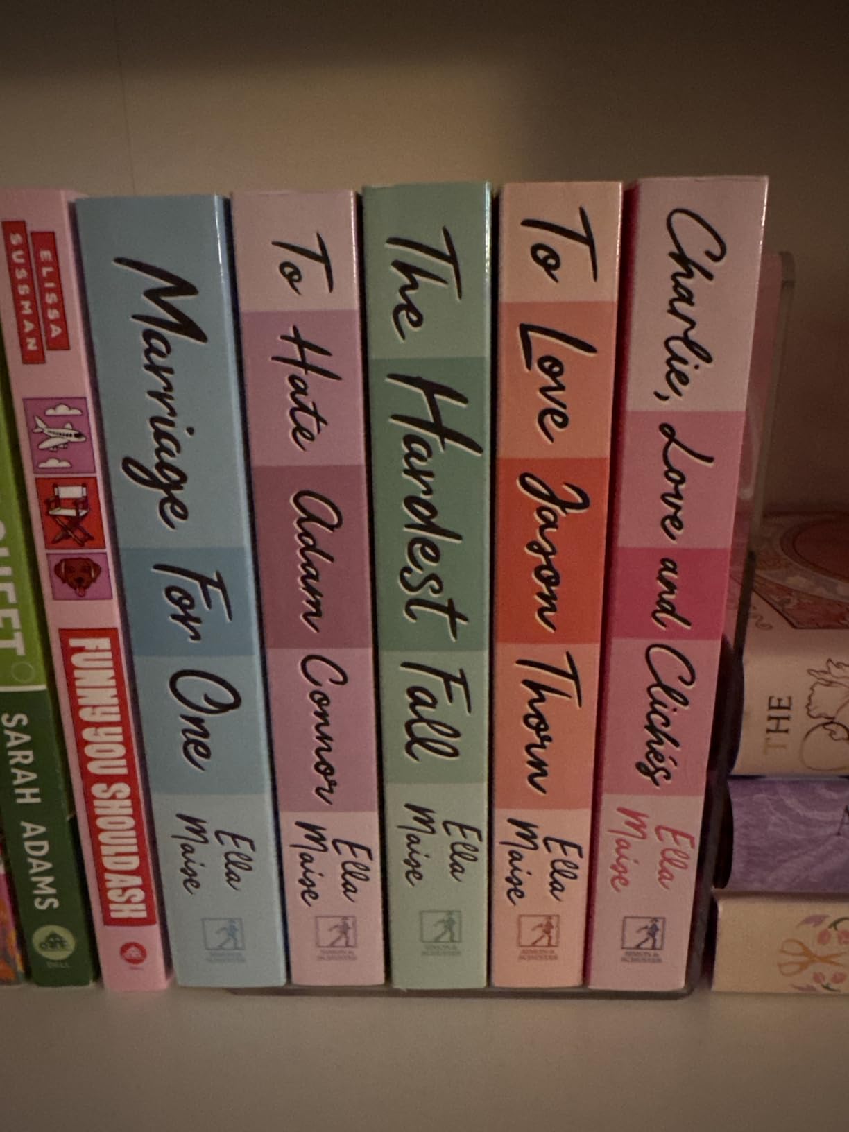Ella Maise Collection 5 Books Set (Charlie Love and Cliches, To Love ...