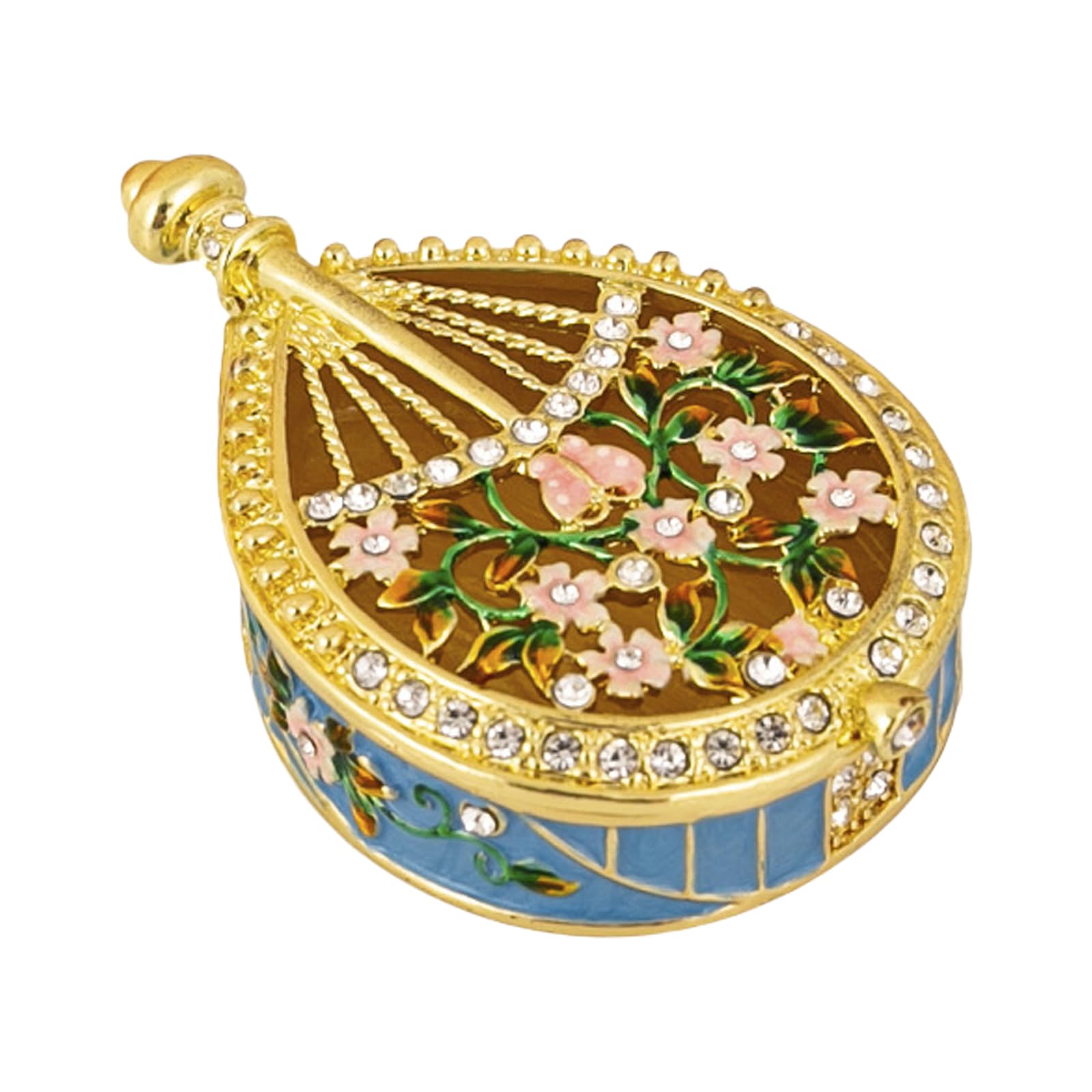 Boîte à bijoux peinte à la main pour sublimer votre coiffeuse