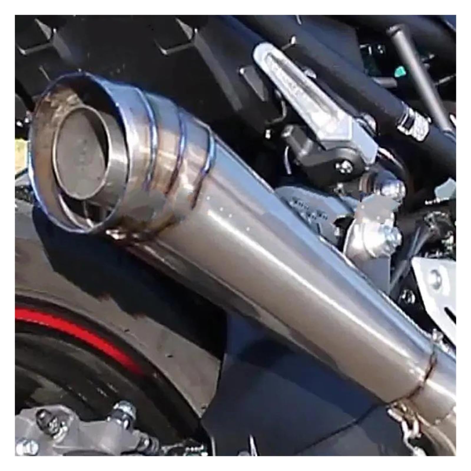 Universeller Motorrad-Auspuff Mit 60 Mm Durchmesser, Modifiziertes Rohr
