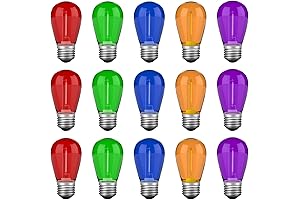 Smart S14 Colored LED String Light Bulbs: Light Up Your Ambiance