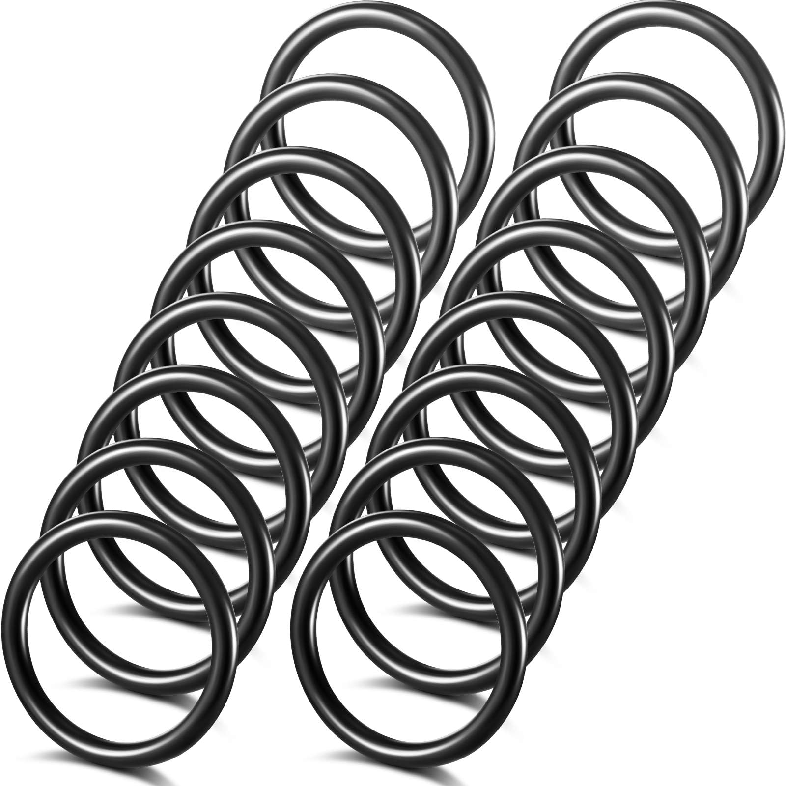 O Rings Black Bumper Fender Fasteners Washers Replacement Rubber Bands O Rings Bumper Quick Release Fasteners Washers for Car