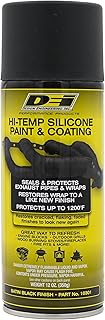 Design Engineering 010301 High-Temperature Silicone Coating Spray - Black, 1 CAN