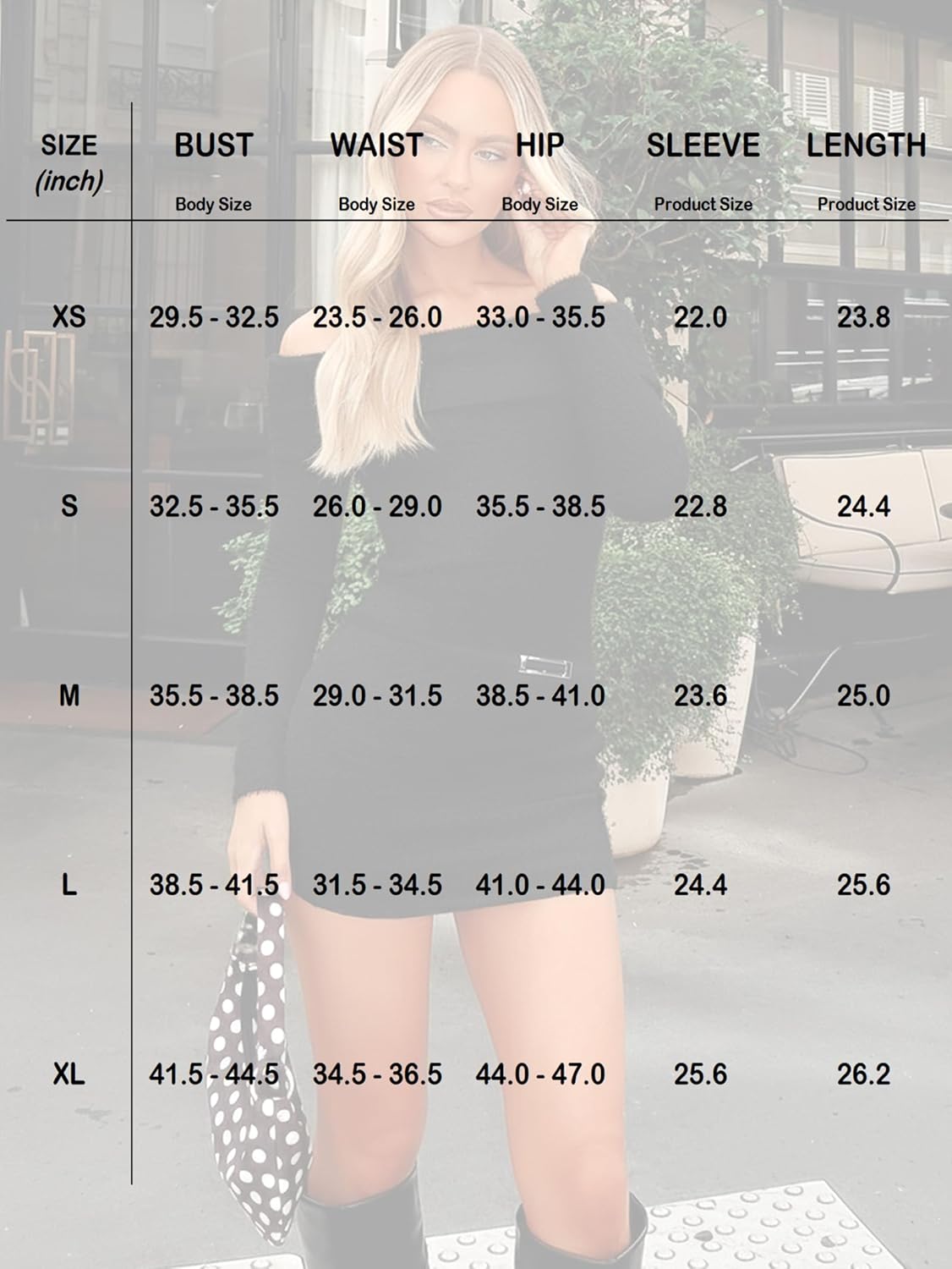 OZICERD Off The Shoulder Mini Dresses for Women Long Sleeve Bodycon Going Out Dress Cocktail Party Club Rave Short Black - Image 7