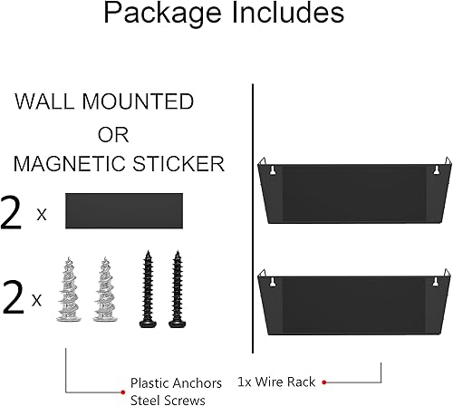 Miniatura 6 de Organizador magnético de cocina para refrigerador, organizador de especias, estante magnético de metal para máquina waching, estante magnético