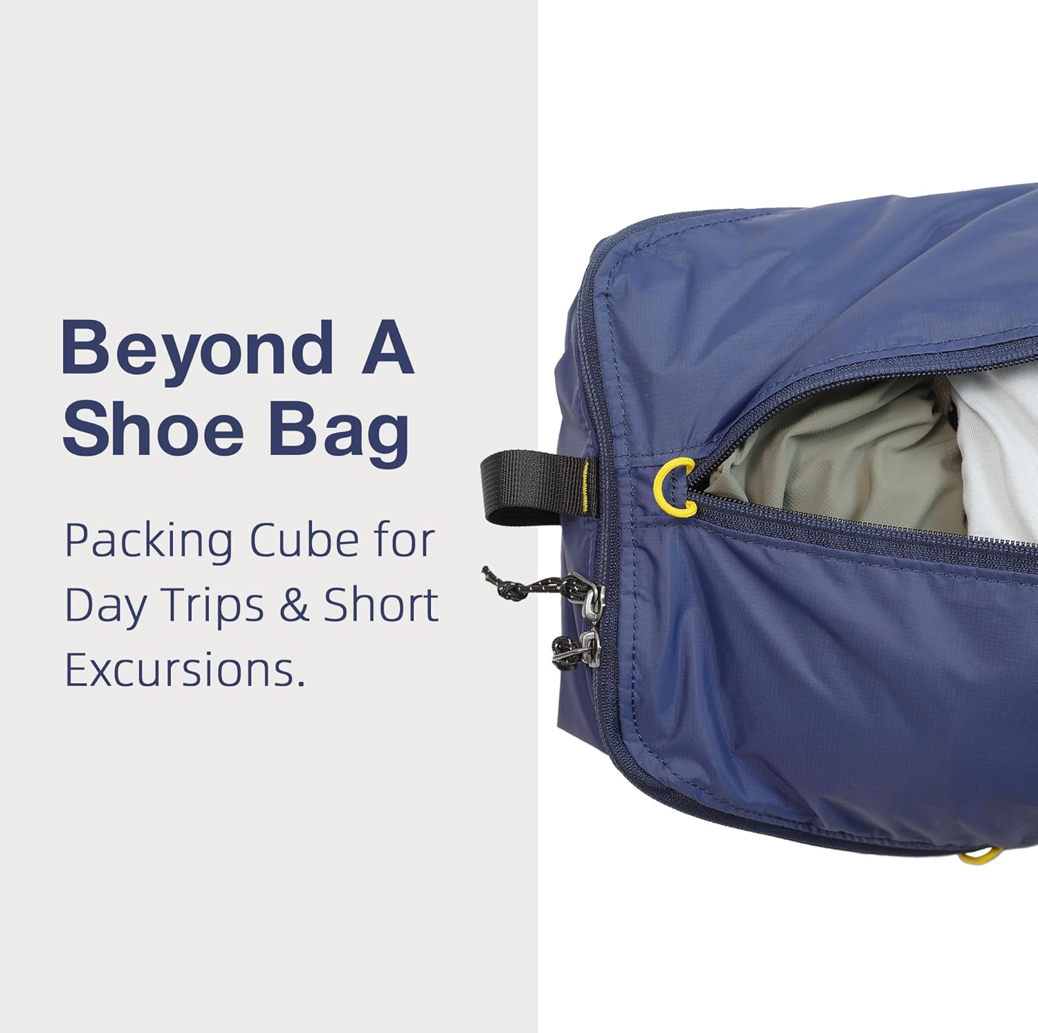 Ultralight Travel Shoe Bag 10L, Fits 2 Pairs Shoes, Large Water-Resistant Packing Cube. - Image 7