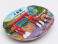 Vista 4 de Parque Nacional Taroko Hualien County Taiwán 3D imán de nevera regalo de recuerdo de viaje Decoración del hogar y cocina Etiqueta magnética imán