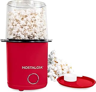 Nostalgia 8-Cup Hot Air Popcorn Maker & Bowl