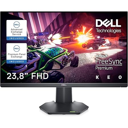 Dell G2723HN 27" Full HD (1920x1080) Monitor Gaming, 165Hz, Fast IPS, 1ms, AMD FreeSync Premium, NVIDIA G-SYNC Compatible, 99% sRGB, DisplayPort, 2x HDMI, 3 Años de Garantía, Negro