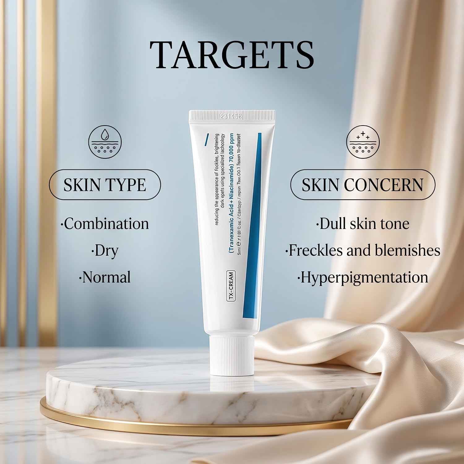 TX Face Cream with Niacinamide & Hyaluronic Acid, Daily Care, 1.7 oz image 5