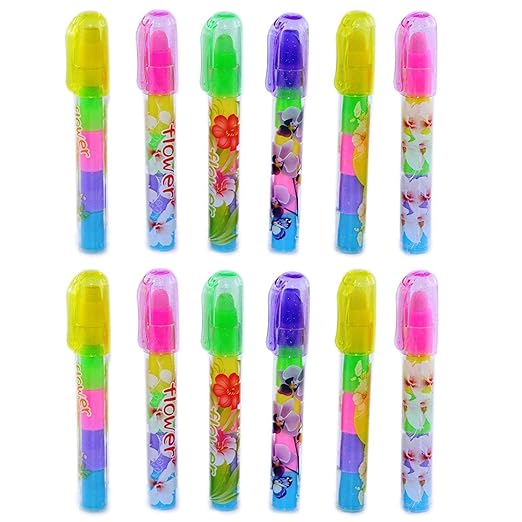 pmw Pen Style Erasers Pack of 12 Birthday Party Return Gifts