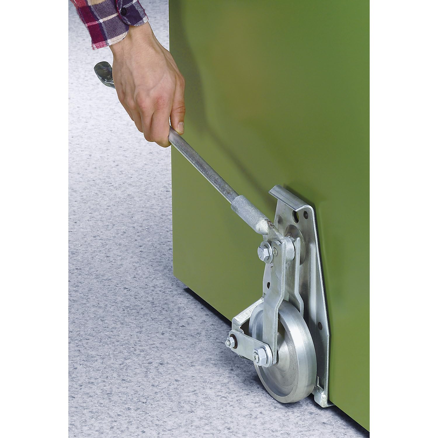 Stahlheber, 2er-Set - 1 Tonne Tragfähigkeit, 33 mm Hebehöhe
