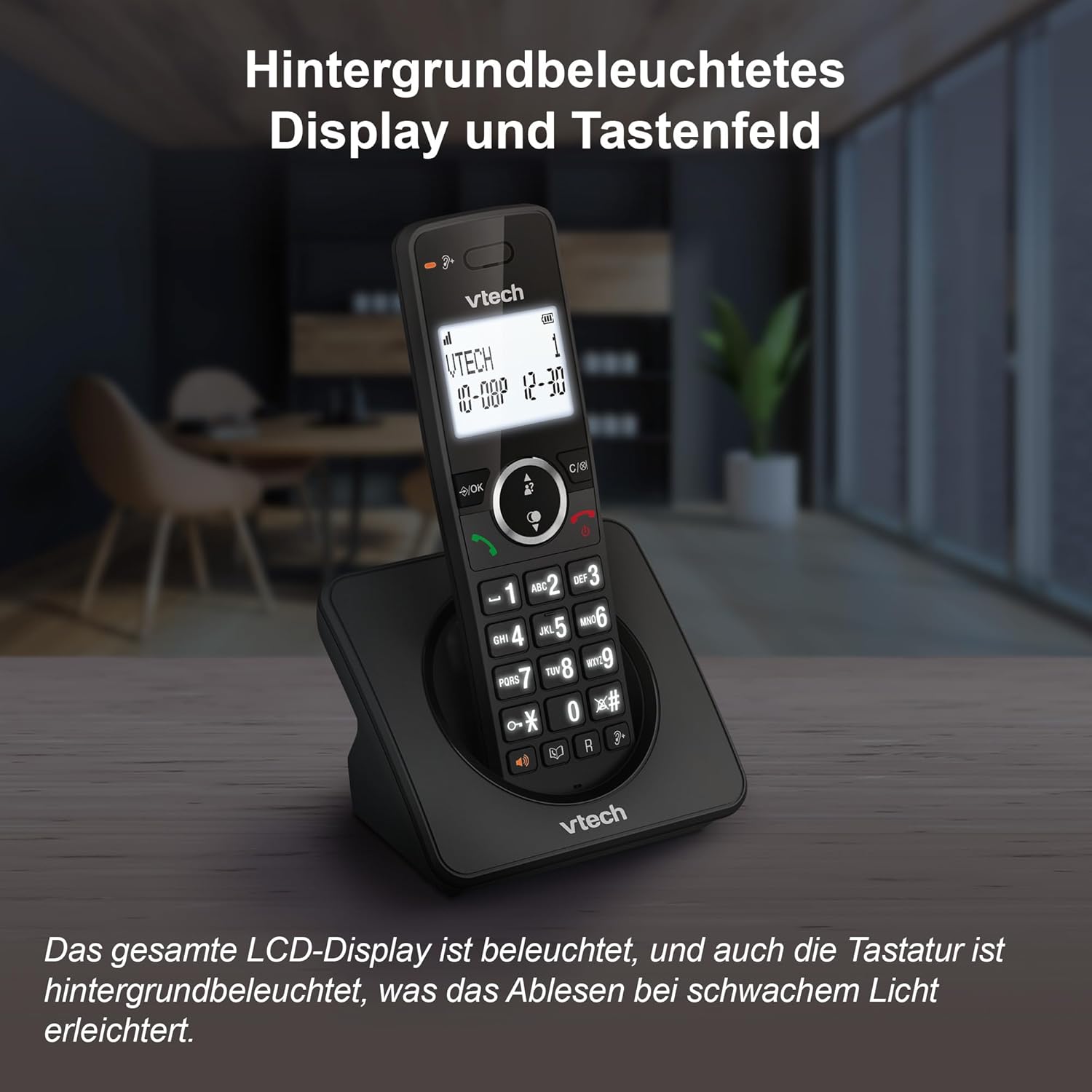 VTech ES2000 Handset with Backlit Display and Keypad