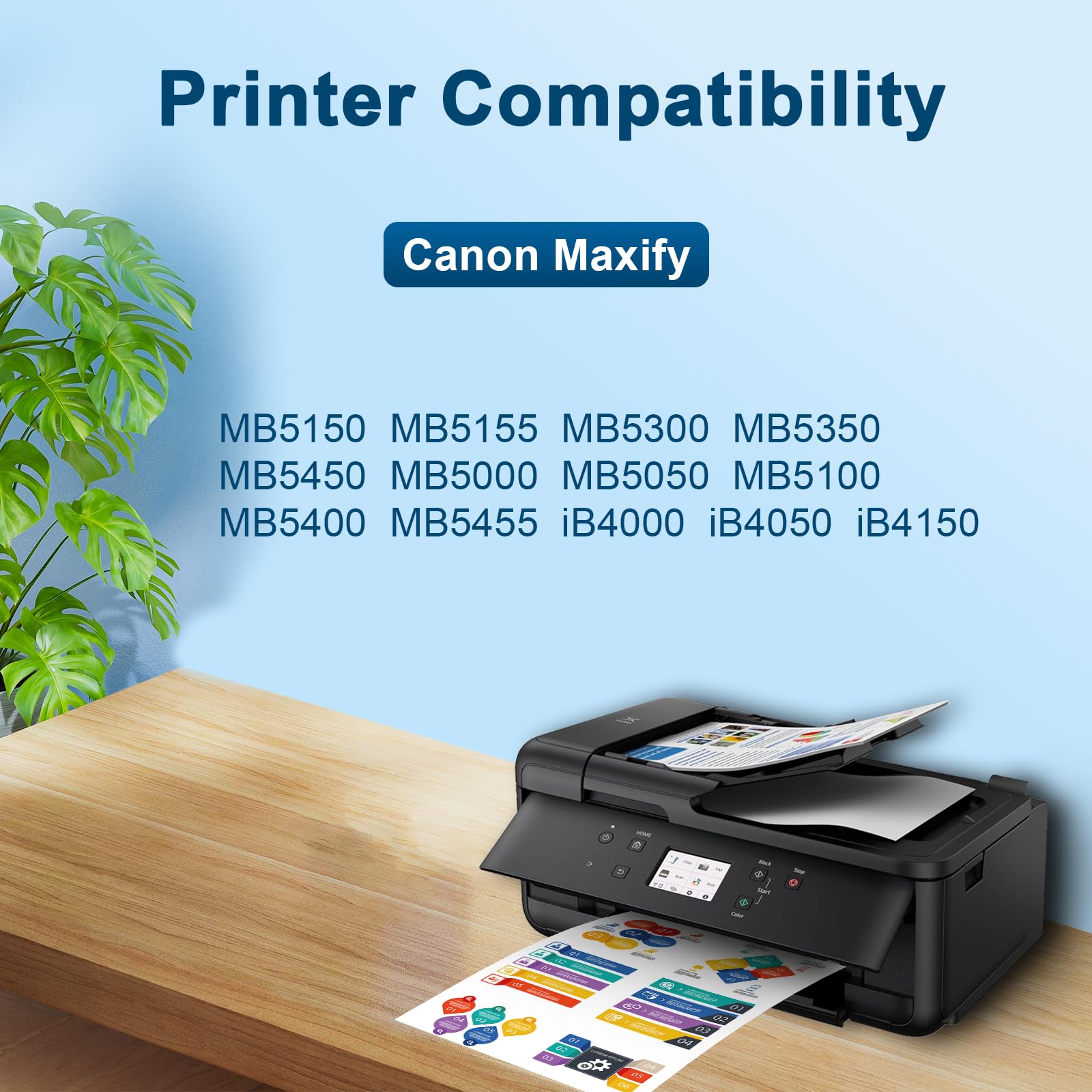 Canon Drucker Mg 5350 XL Tintenpatronen Für Canon PGI-2500 – Kompatibel Mit IB4050, MB5050, MB5155 Uvm., 3 Jahre Garantie PGI-2500 Kompatibel IB4050 MB5050 MB5150 MB5350 STAROVER