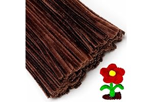 Eppingwin 200Pcs Brown Chenille Stems