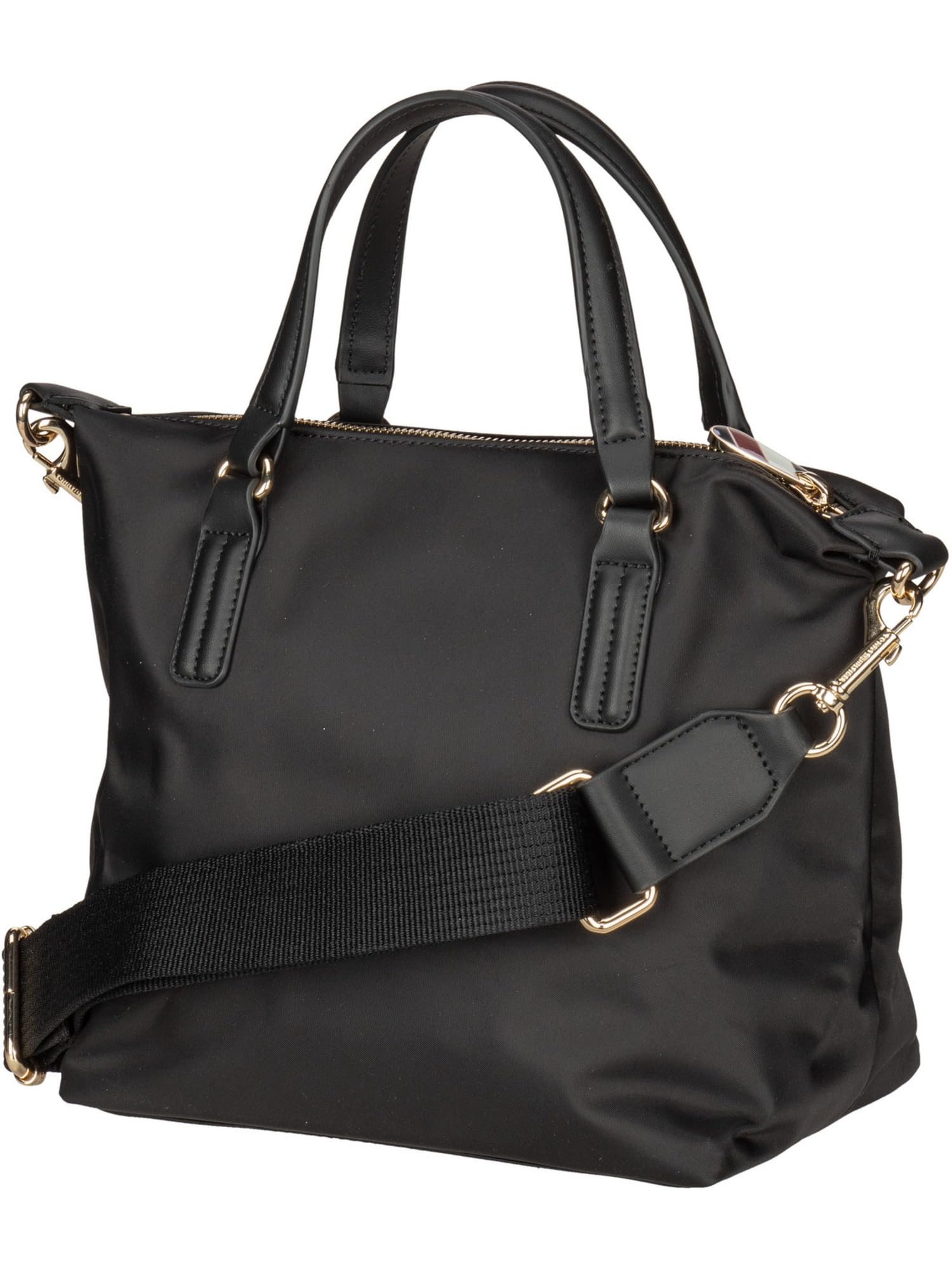 Tommy Hilfiger Kobiety Poppy Torba na Ramię, Czarny, M