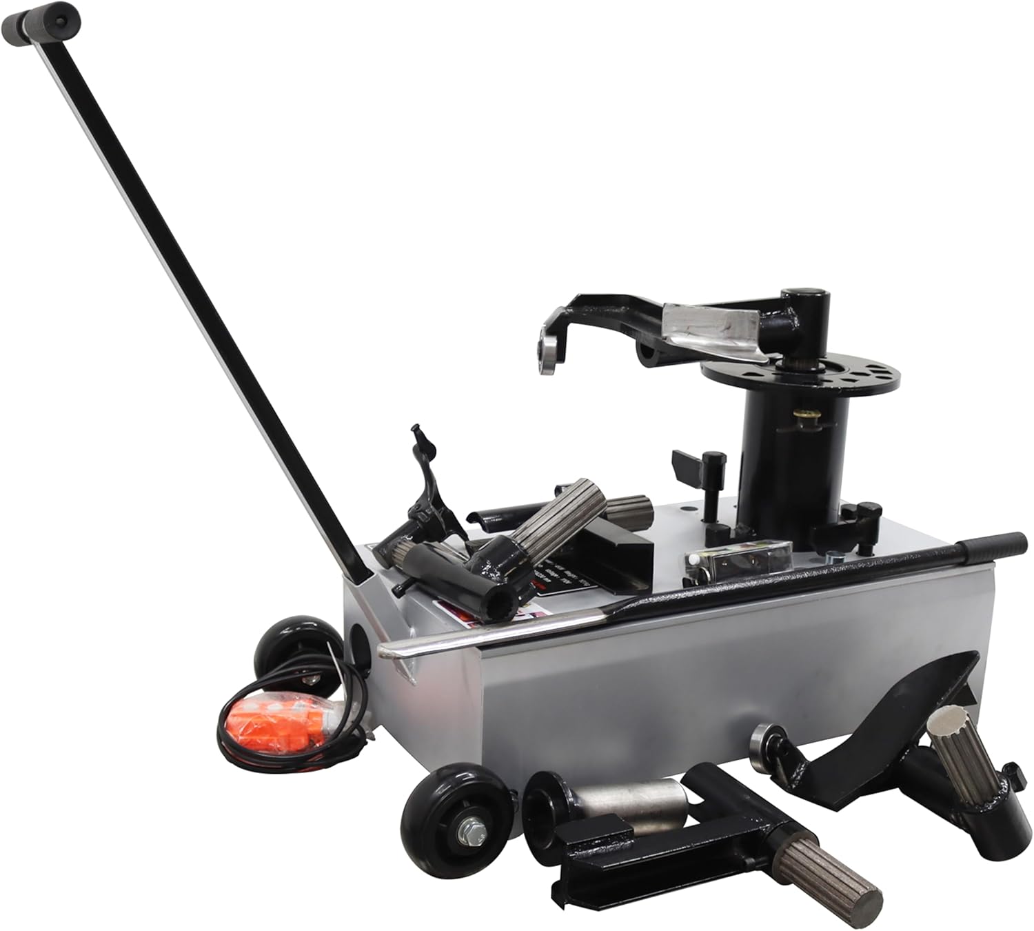 TECHTONGDA Truck Tire Changer Electric Portable Wheel Changing Machine for R16 R17.9-19.5 R22.5 Tire 110V