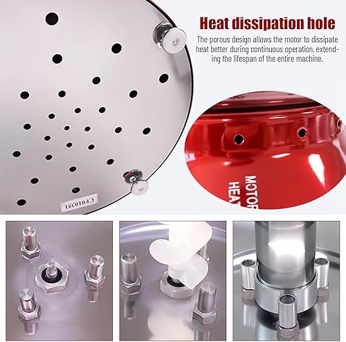 Miniatura 7 de Fuente de fondue de chocolate de 5 niveles digital de acero inoxidable, fuente de queso eléctrica, calentador de chocolate, máquina de calentamiento