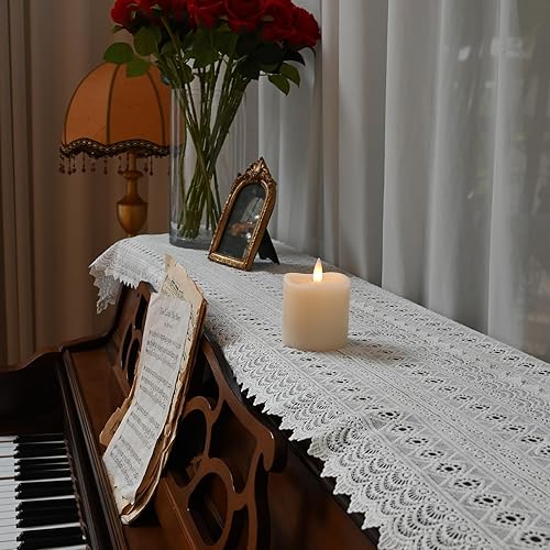 Miniatura 7 de Velas de pilar sin llama parpadeantes con temporizador remoto, velas LED que funcionan con pilas de hasta 400 horas, velas de cera real con llama