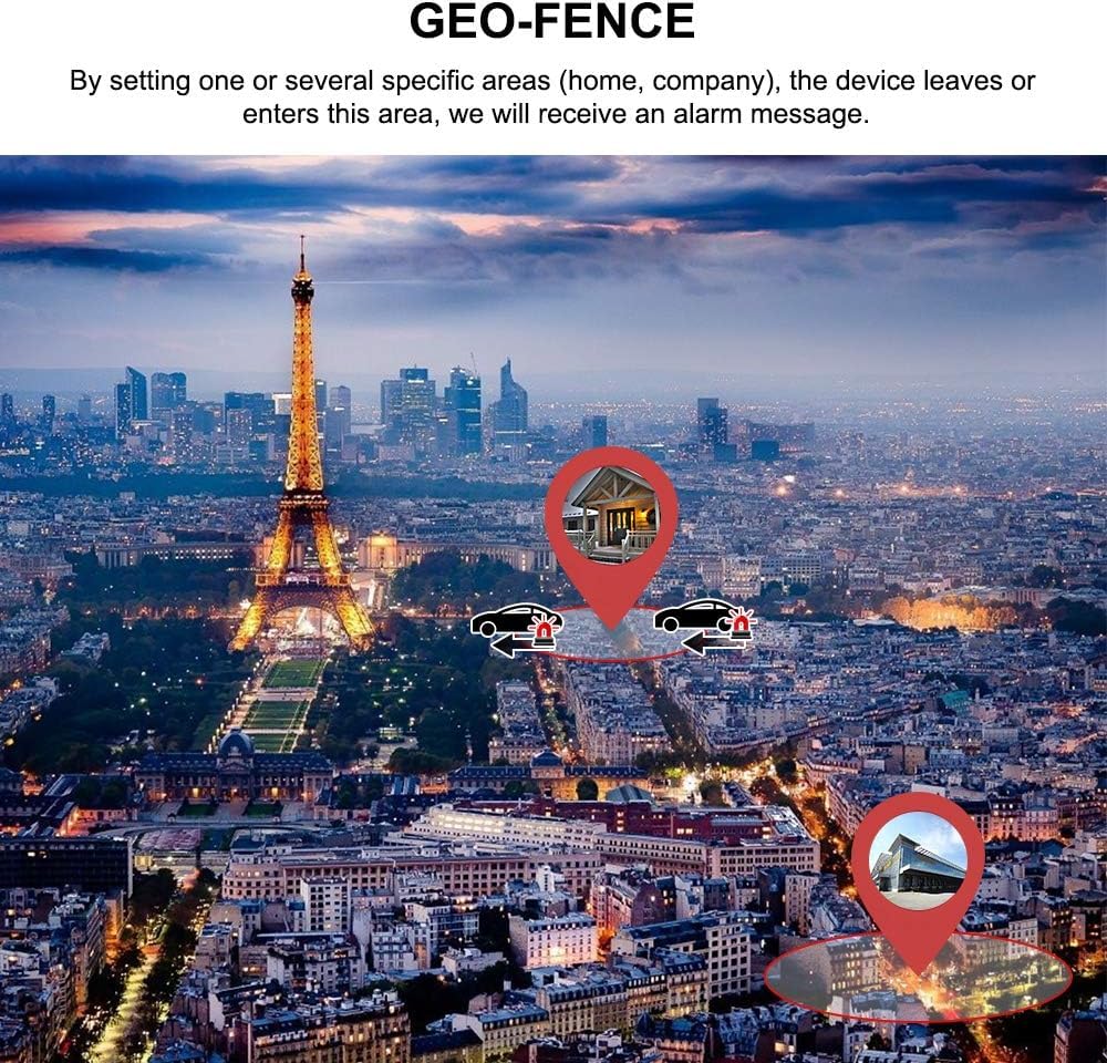 Winnes Mini localizzatore GPS 4G per auto, TK901, impermeabile, localizzatore GPS con app di localizzazione in tempo reale, adatto per moto, auto, biciclette, bagagli per bambini, ecc.