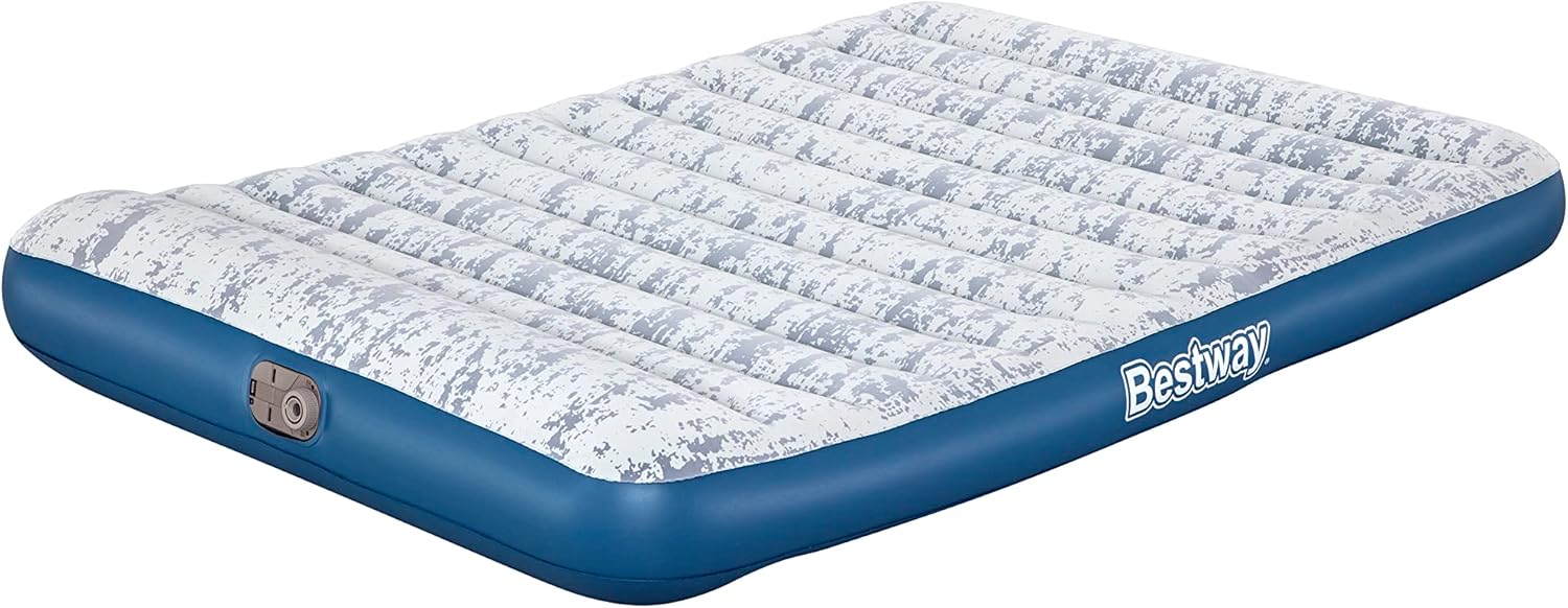 Bestway Air Bed Luxury Queen Sized TriTech AirBed Complete with Built