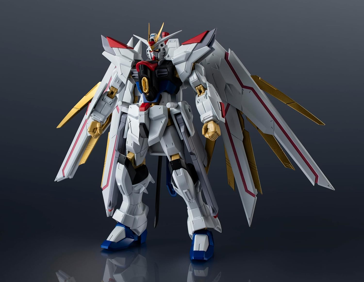 TAMASHII NATIONS - Mobile Suit Gundam Seed Fredom - ZGMF/A-262PD-P Mighty Strike Freedom Gundam Universe Action Figure