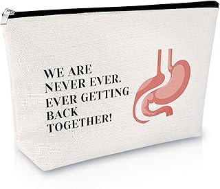 Surgery Gastric Awareness Gifts Makeup Bag Gastric Sleeve Medical Cosmetic Bag for Women Recovery Presents for Patient Travel Toiletry Pouch Get Well Soon Gifts for Women Her Friends