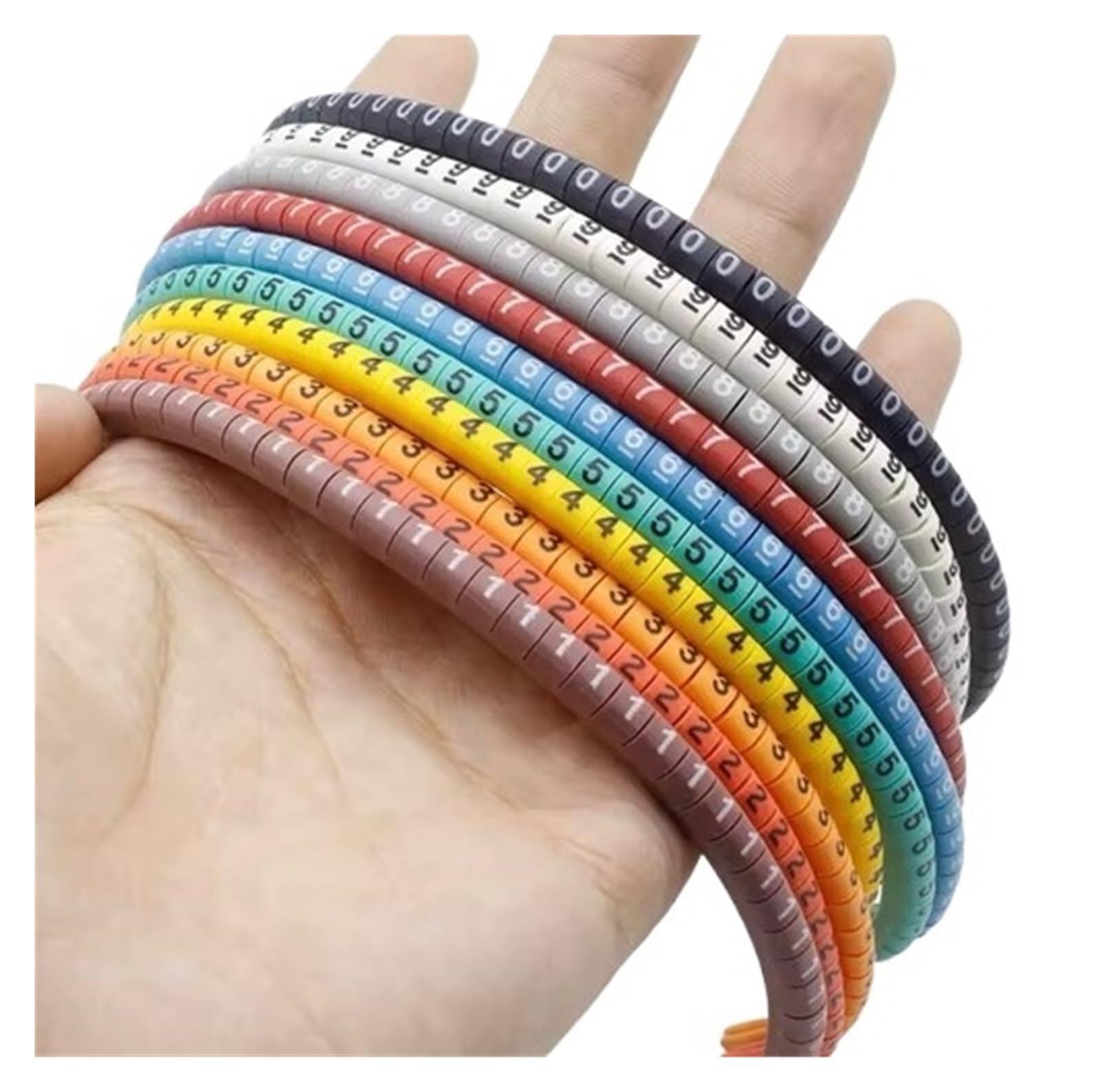 Enmrfvkz One Color Ec-0 Cable Wire Marker
