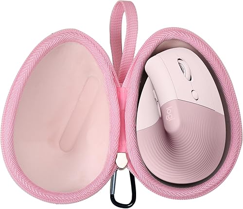 Miniatura 10 de Mchoi Estuche de transporte a prueba de golpes adecuado para ratón ergonómico vertical Logitech Lift, estuche de almacenamiento portátil, solo funda