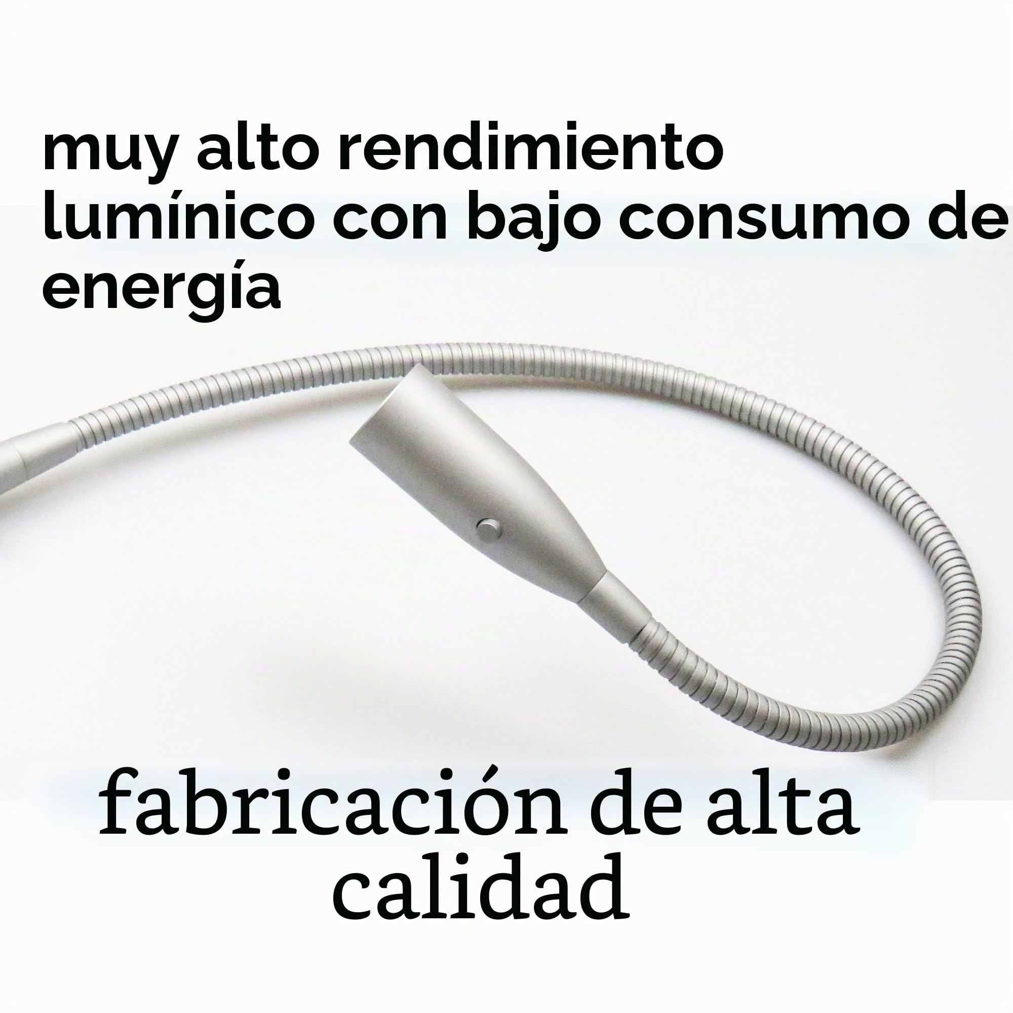 kalb Material für Möbel Lámpara LED de lectura, lámpara de lectura, lámpara de noche, lámpara de lectura, selección: 1 unidad