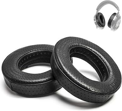 Memory Foam Replacement Ear Pads Compatible with Focal Utopia Clear elegia Clear mg Elex stellia celestee Radiance Headphones EarPads Foam Cushion Full Sheepskin-Fenestrated