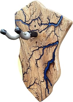 Guitar Hanger Fractal Art Wall Mount GHFACHE1