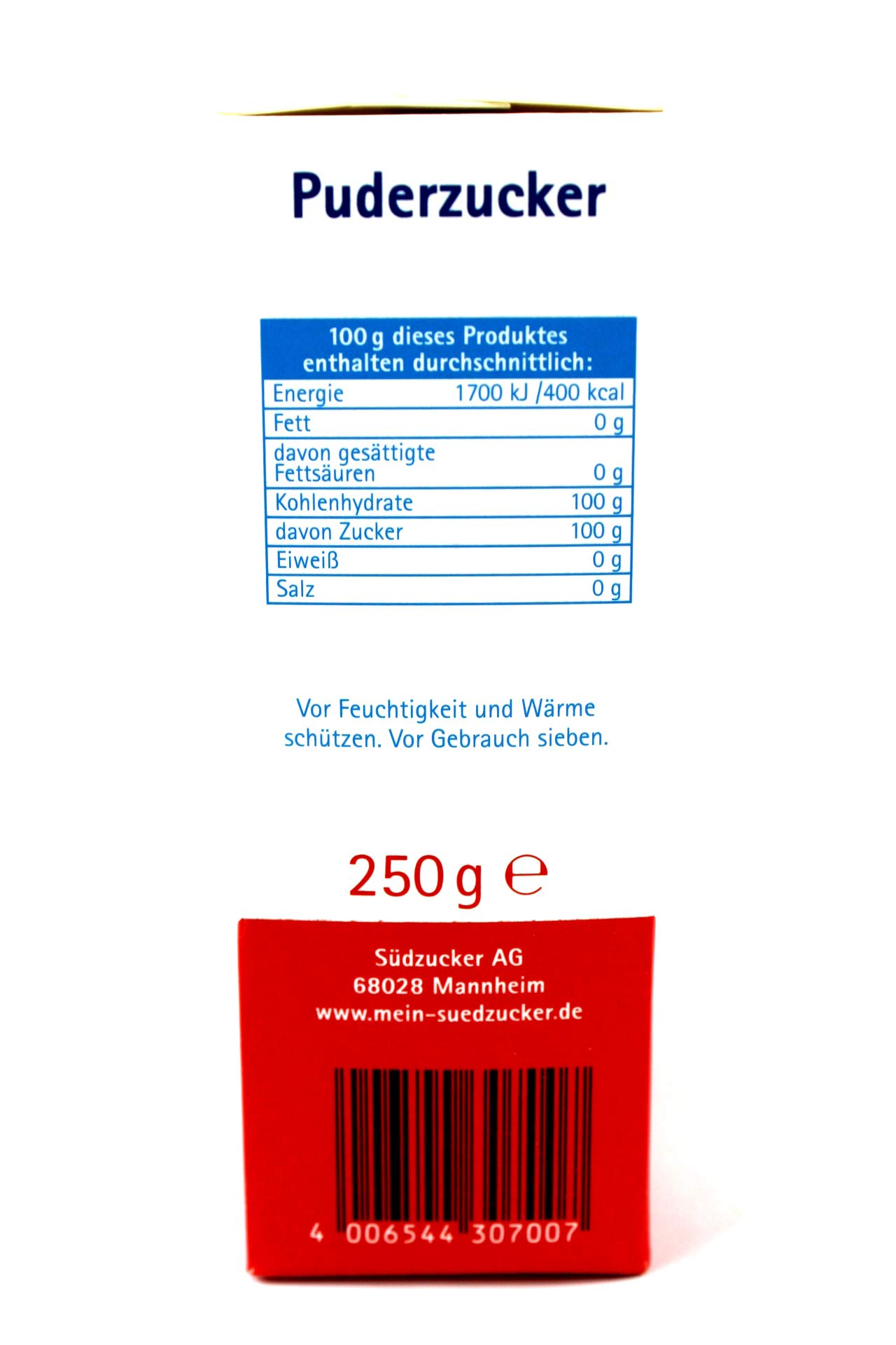 Südzucker Puderzucker, 16er Pack (16 x 250 g) 4 kg