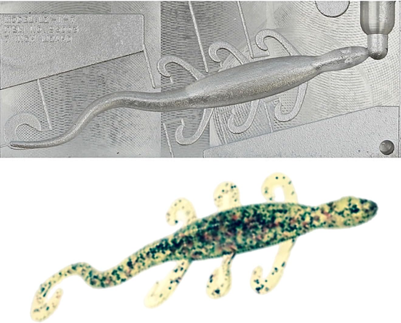 Do-it Softbaits Essential Series Do It Mold ES Lizard 7" - 1 Cavities - 96003